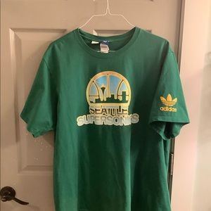 SuperSonics Retro Adidas T-Shirt